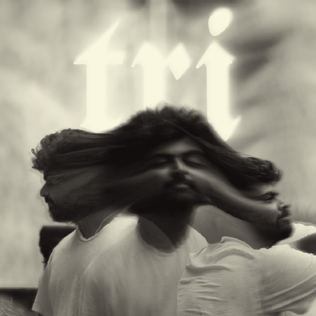 Teja Trivikram, a layered multiple-exposure portrait